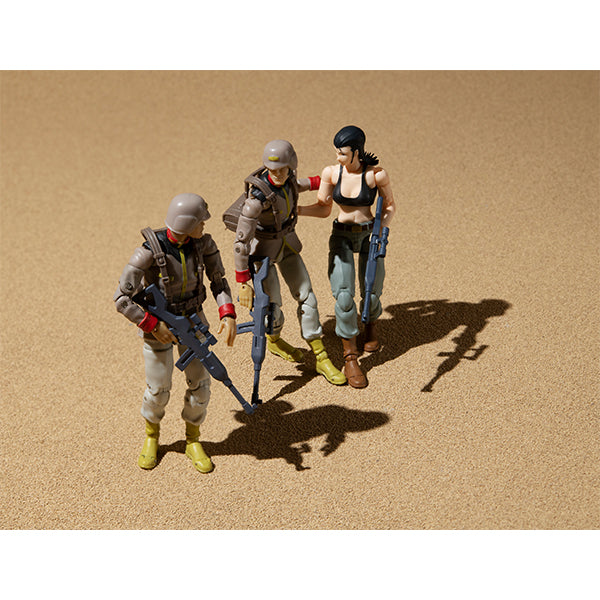 G.M.G. "Mobile Suit Gundam The 08th MS Team" Earth Federation Force V-SP09 Earth Federation Soldier & Earth Federation Force Soldier's Bike | animota