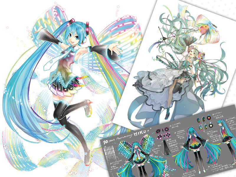 Character Vocal Series 01. Hatsune Miku 10th Anniversary Ver. Memorial Box 1/7 | animota