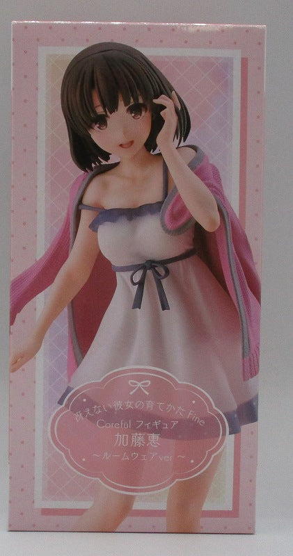 Taito Dullly Raising Fine Coreful Figure Megumi Kato ~ Roomwear Ver. | animota