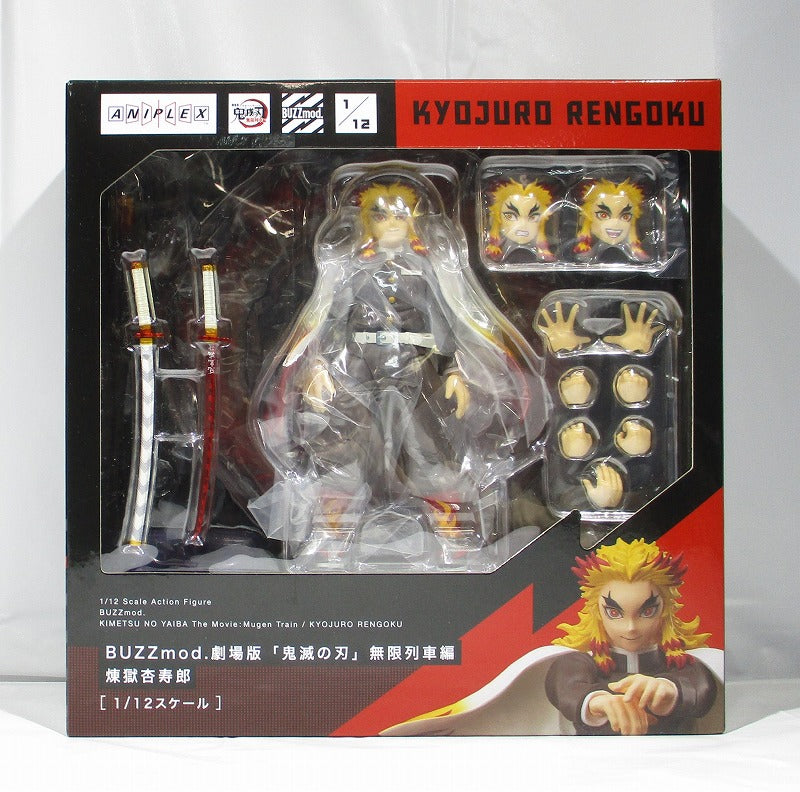 Demon Slayer: Kimetsu no Yaiba The Movie: Mugen Train BUZZmod. Rengoku  Kyojuro 1/12 Scale Figure