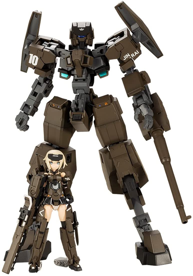 Frame Arms Girl Hand Scale Gourai with Jinrai Armor Plastic Model | animota