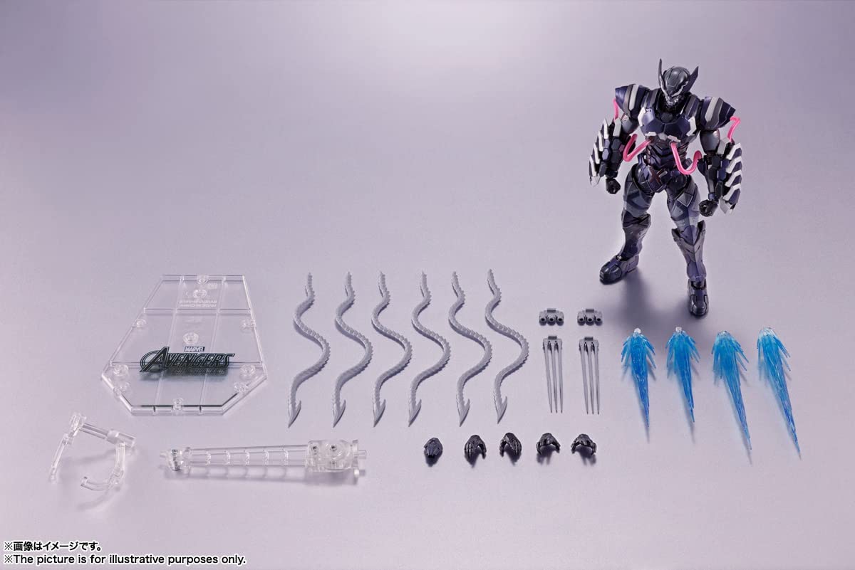 S.H.Figuarts Venom Symbiote Wolverine (Avengers: Tech-on) | animota