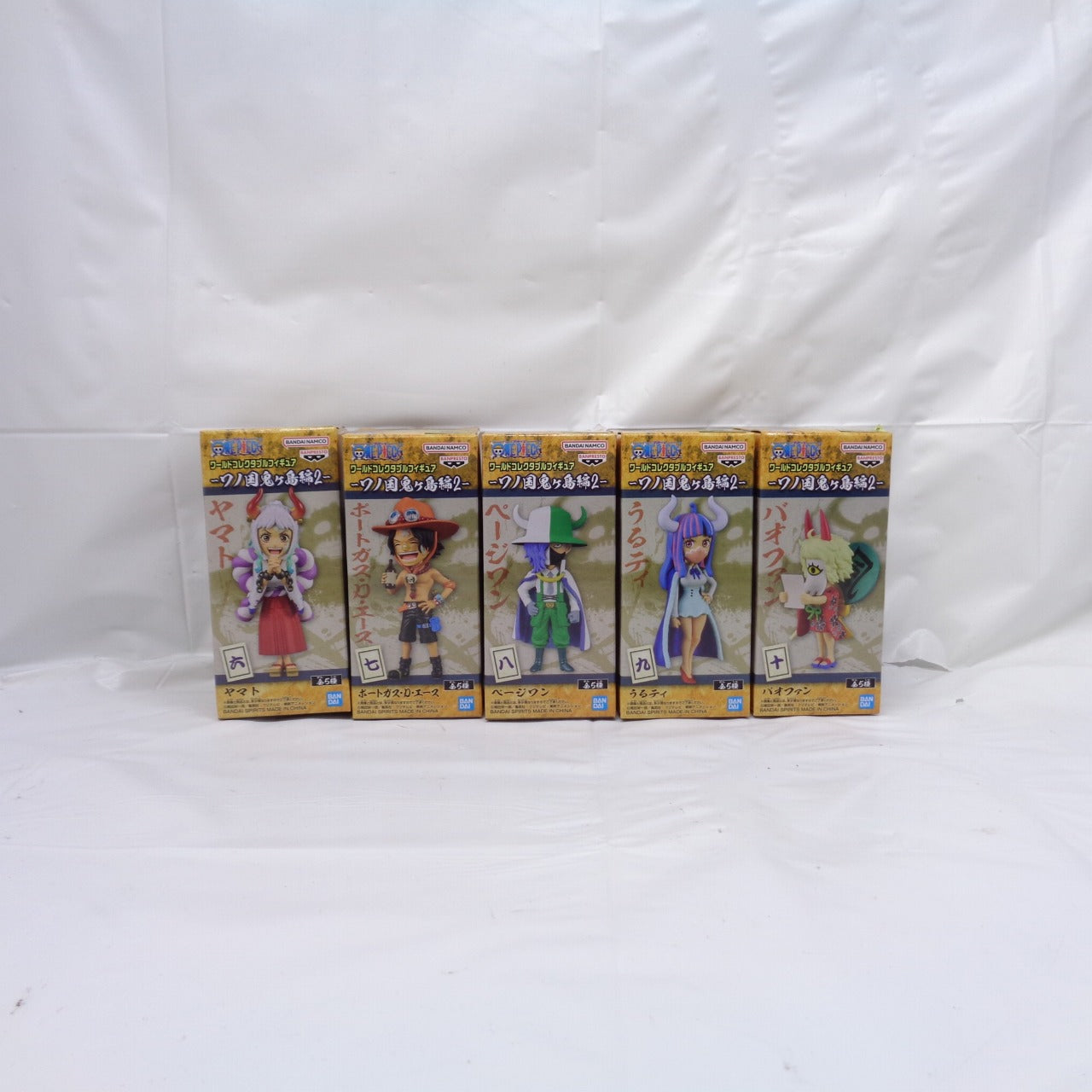 One Piece World Collectable Figure -Wano Country Onigashima Edition 2-5 Types Set 2615901 | animota