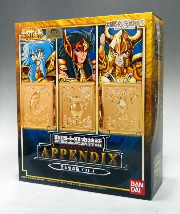 Saint Cloth Myth Apendix Golden Sacred Box Vol.4 | animota