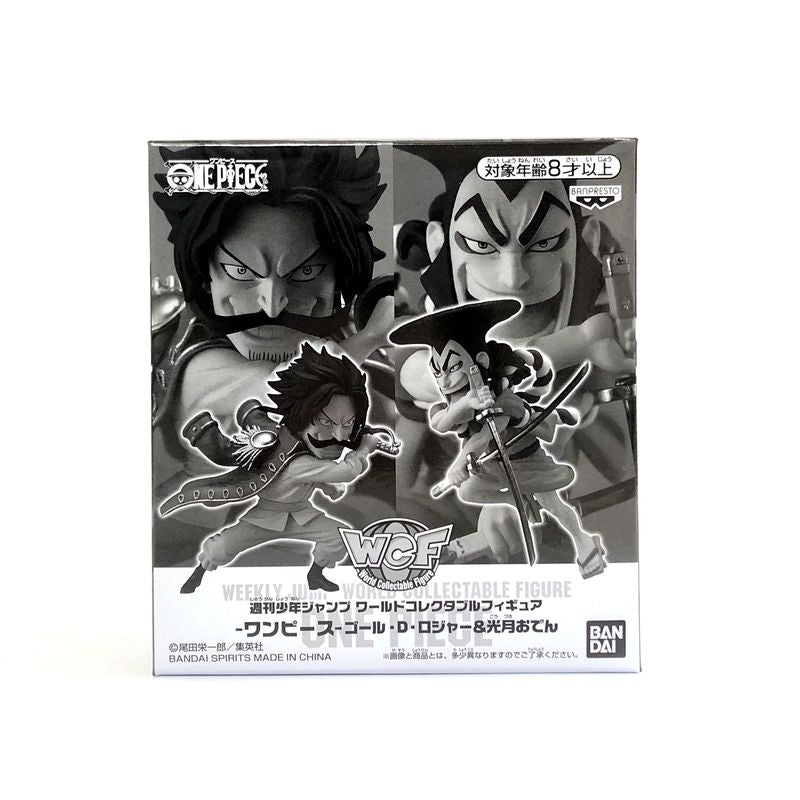 Weekly Shonen Jump World Collectable Figure One Piece Goal D / Roger & Kogetsu Oden 82808 | animota