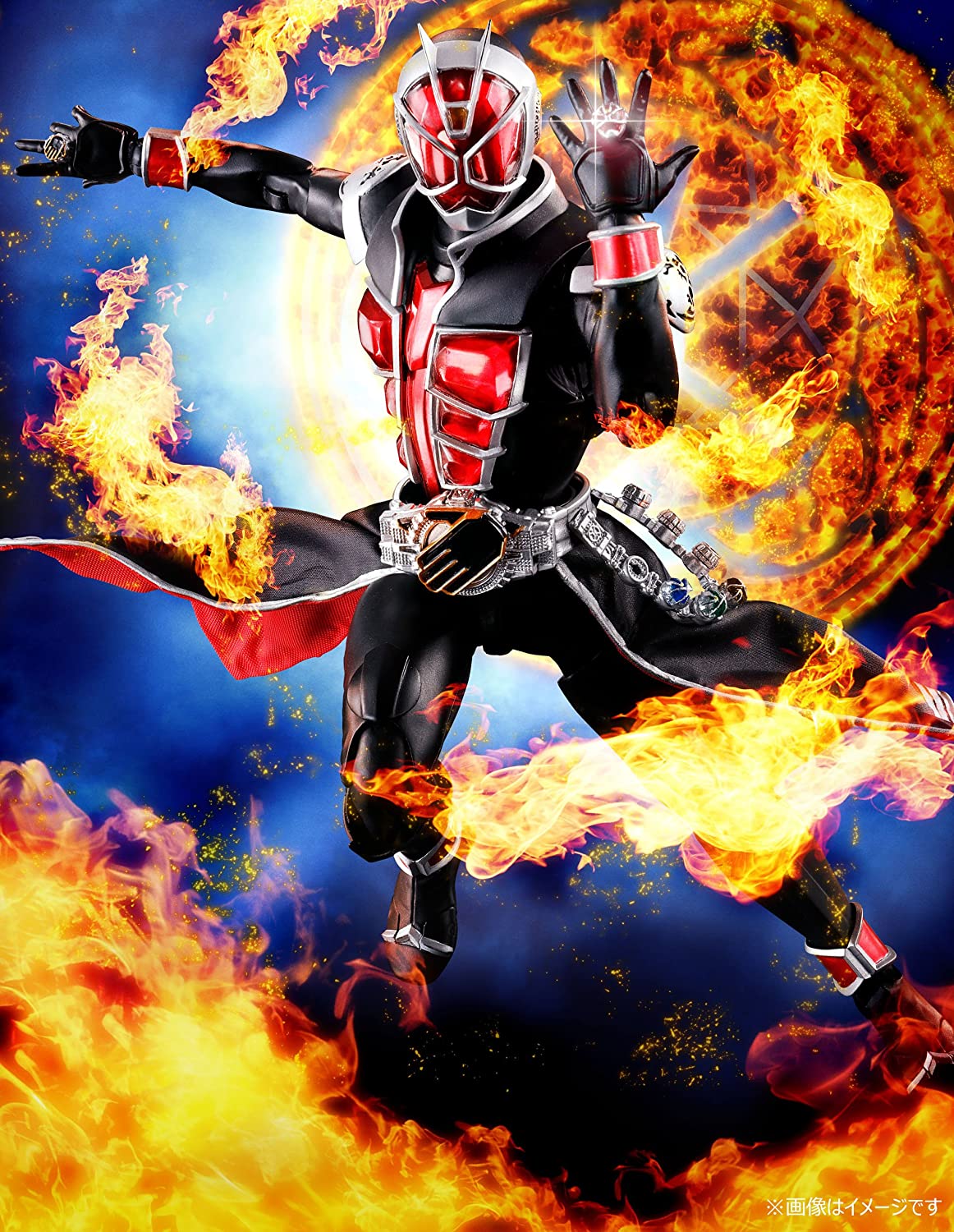 S.H. Figuarts (Shinkocchou Seihou) Kamen Rider Wizard Flame Style "Kamen Rider Wizard" | animota