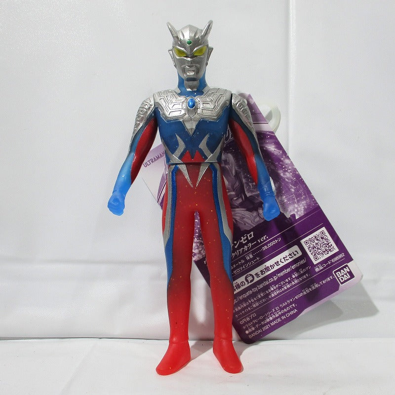 Bandai Ultra Hero Series Ultraman Zero Special Clear Color Ver. | animota