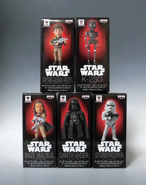 Star Wars Rogue One World Collectable Figure 5 Types Setanimota