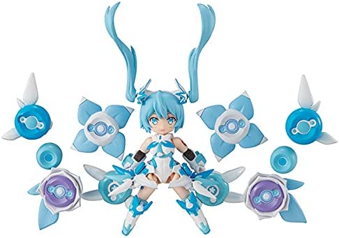 Desktop Singer Snow Miku Series (Box), Approx. 3.1 inches (80 mm), PVC Pre-painted Action Figure | animota