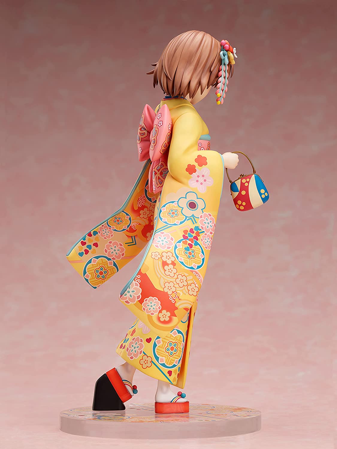 "A Certain Scientific Railgun T" Misaka Mikoto Furisode Ver. 1/7 Scale Figure | animota