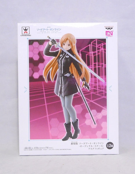 SQ Figure Theatrical Version Sword Art Online-Odinal Scale-Asunaphygia B. Asuna Black Swordsman ver. 37312 | animota