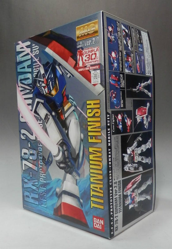 MG RX-78-2 Gundam Ver.2.0 Titanium finish | animota