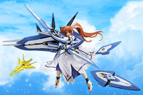 Magical Record Lyrical Nanoha Force - Nanoha Takamachi CW-AEC00X Fortress & CW-AEC02X Strike Cannon 1/8 Complete Figure | animota