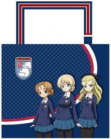 Girls und Panzer - Water-repellent Shoulder Tote Bag: St. Gloriana Girls' College(Released) | animota