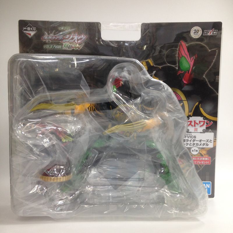 Ichiban Kuji Kamen Rider Zio Vol.3 FEAT. Twin Model Kamen Rider W Last One Award SOFVICS Kamen Rider Oze, Ankh and Takamedal | animota