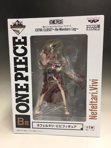 Ichiban Kuji Figure Selection One Piece EXTRA CLOSET ~ Re: Members log ~ B prize Nefertari Vibifi Genuine 14356 | animota