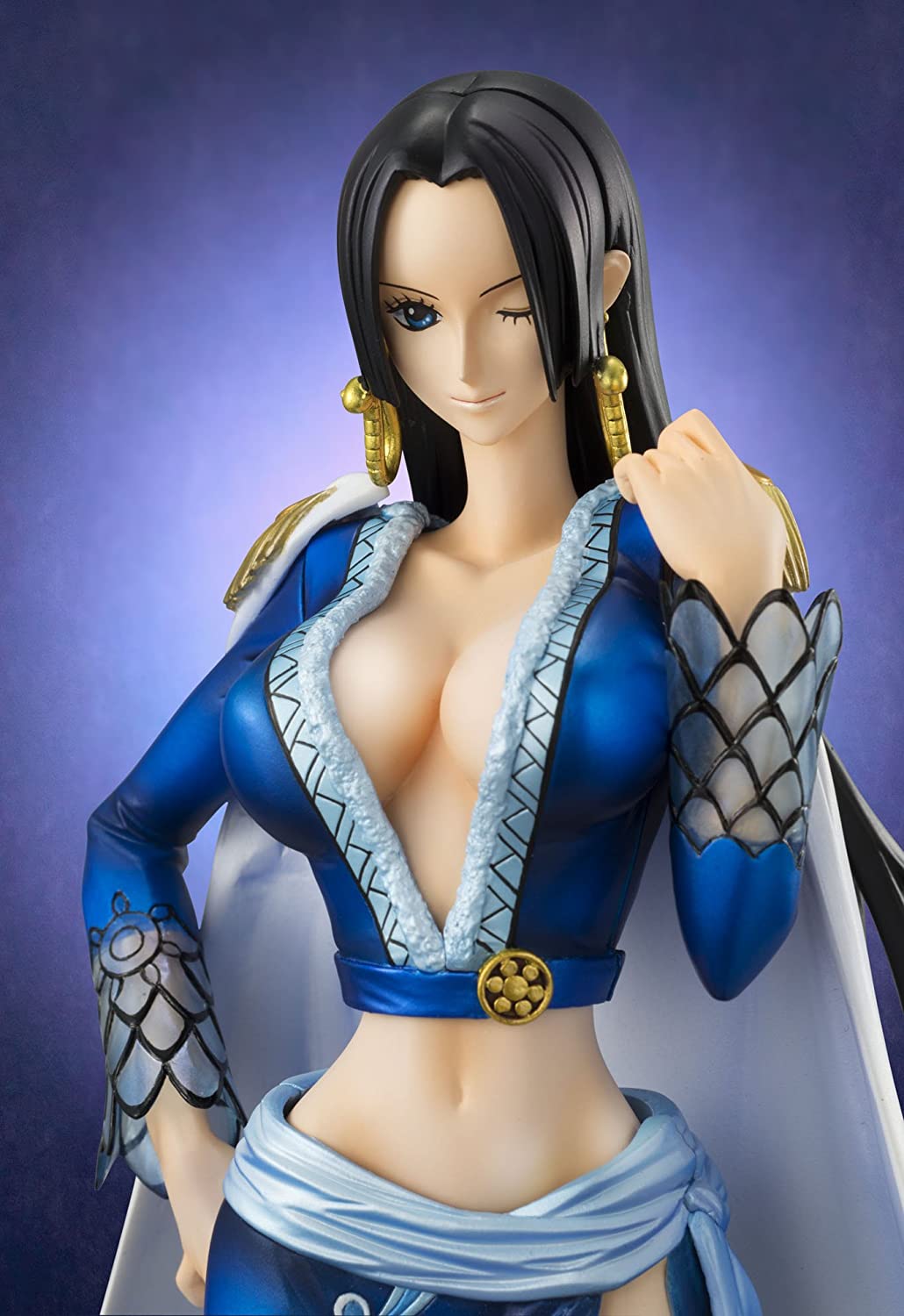 Excellent Model Portrait.Of.Pirates ONE PIECE NEO-EX Boa Hancock Ver.BLUE 1/8 Complete Figure | animota