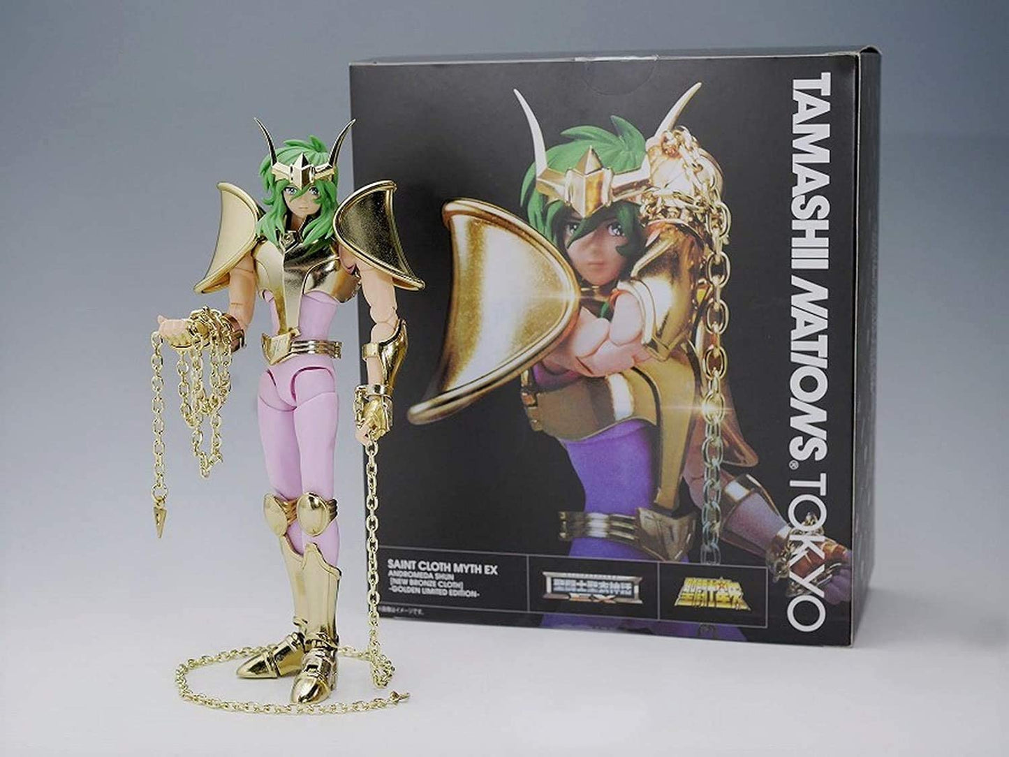 Saint Cloth Myth EX Andromeda Shun (New Bronze Cloth) - GOLDEN LIMITED EDITION - | animota