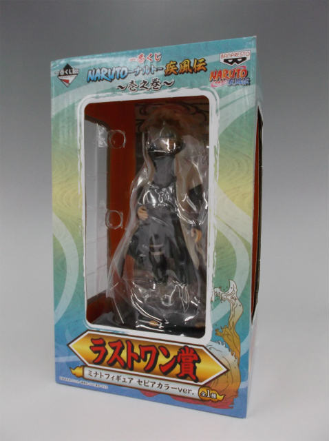Ichiban Kuji Naruto Genden -Ichinomaki -Last One Prize Minato Figure Sepia Color Ver. 68011 | animota