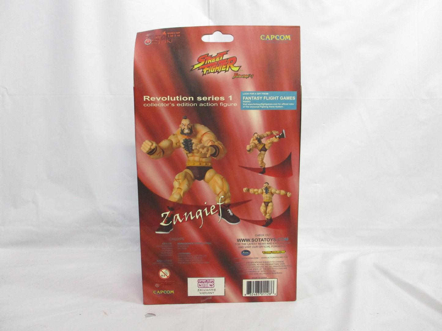 SOTA Street Fighter Revolutions Japan Package Metal Zangiev | animota