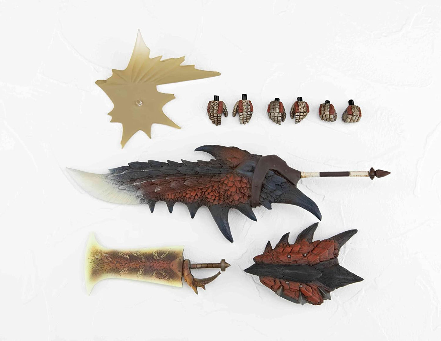 Revoltech Yamaguchi No.123 Hunter Swordsman Rathalos Series From "Monster Hunter" | animota