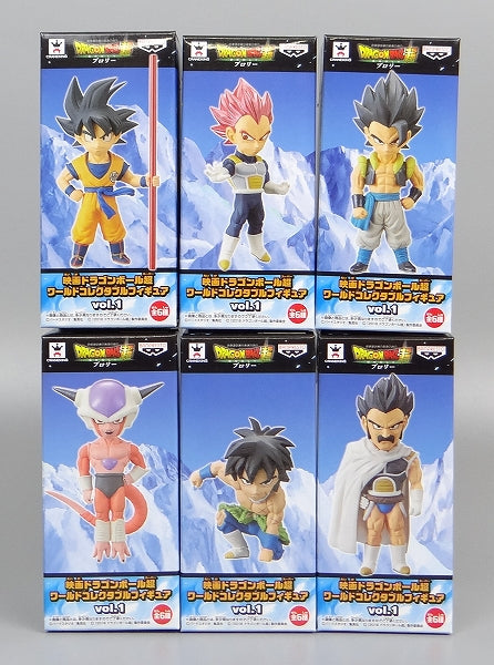 Movie Dragon Ball Super World Collectable Figure Vol.1 6 Types Set 38908 | animota