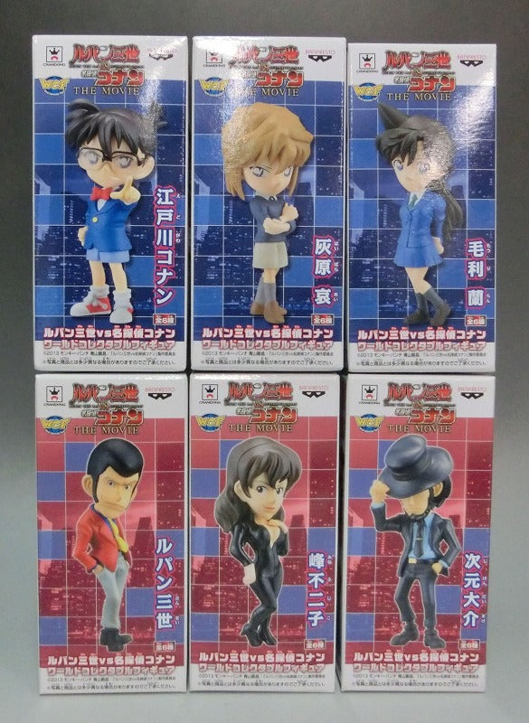 Lupine III VS Detective Conan World Collectable Figure 6 kinds set 48772 | animota