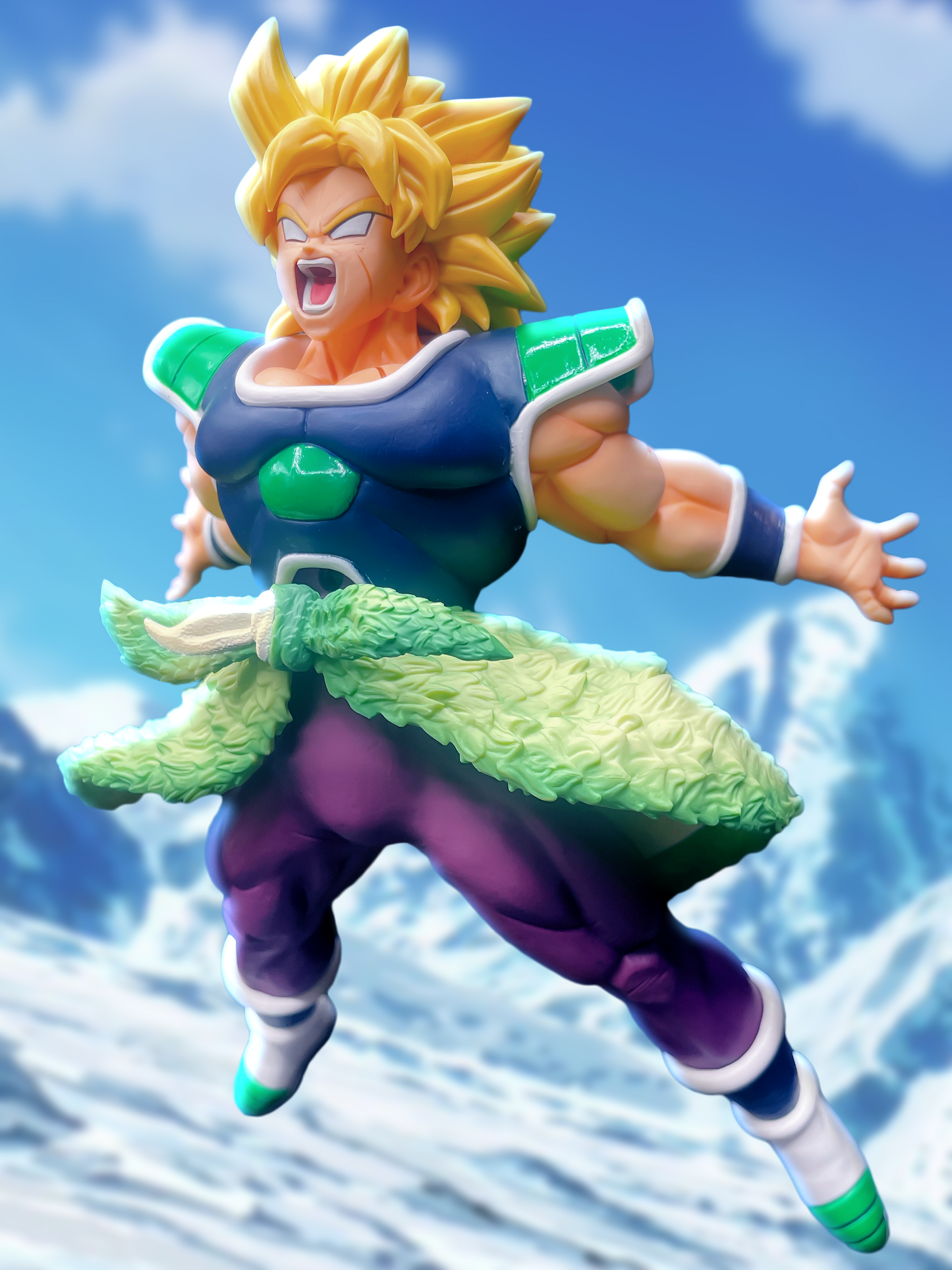 Dragon Ball Super Saiyan Broly Full Power -Super Saiyan Broly Full Power- / Rising Fighters with DRAGONBALL LEGENDS Super Saiyan Broly Figure / Super Saiyan Broly Full Power Figure | animota