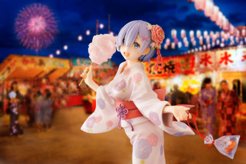 Re:ZERO -Starting Life in Another World- Rem Yukata Ver. 1/7 Complete Figure | animota