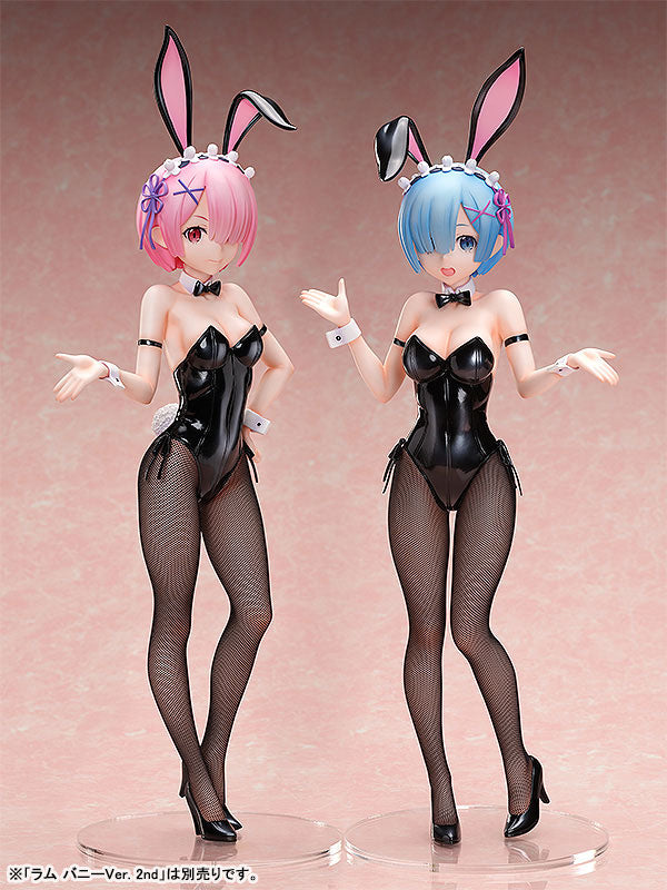 B-STYLE Re:ZERO -Starting Life in Another World- Rem Bunny Ver. 2nd 1/4 Complete Figure | animota