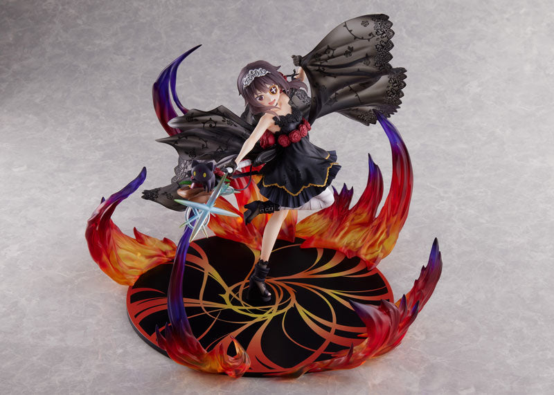 God's Blessing on This Wonderful World! Megumin the Black Rose Dress ver. 1/7 Scale Figure | animota