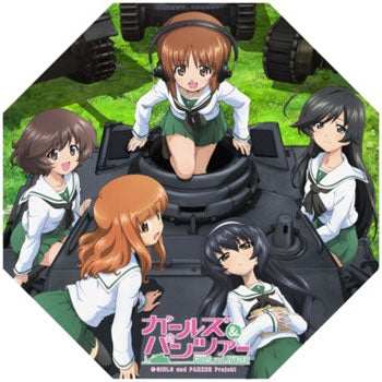 Girls und Panzer - Tabletop Mini Umbrella(Released) | animota