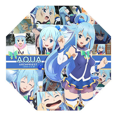 KonoSuba - Tabletop Mini Umbrella: Aqua | animota