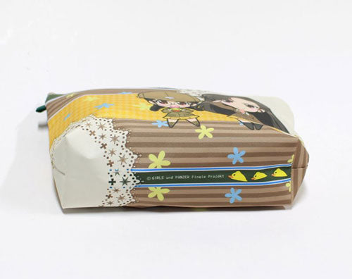 Girls und Panzer das Finale - Water-repellent Pouch: Chihatan Academy Deformed Chara(Released) | animota