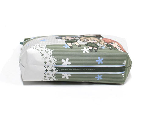 Girls und Panzer das Finale - Water-repellent Pouch: Daigaku Senbatsu Team Deformed Chara(Released) | animota
