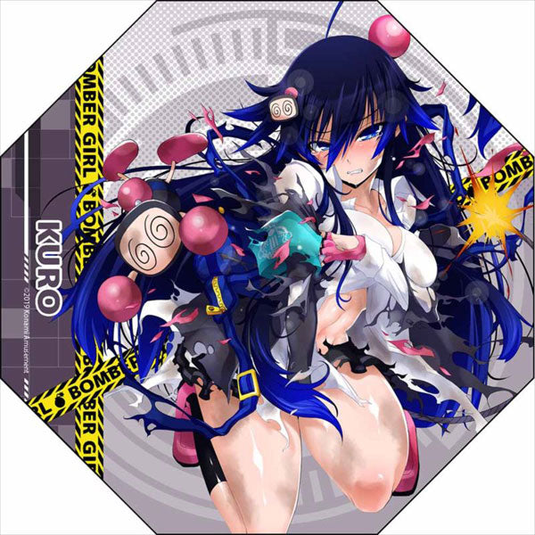 Bomber Girl Tabletop Mini Umbrella Kuro | animota