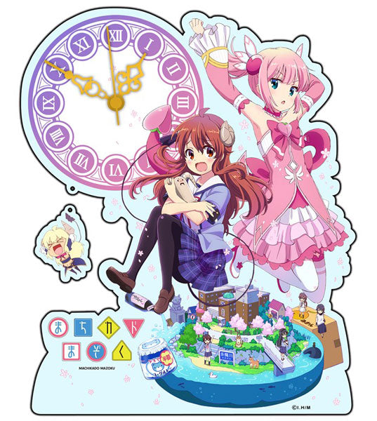 Machikado Mazoku Acrylic Table Clock | animota