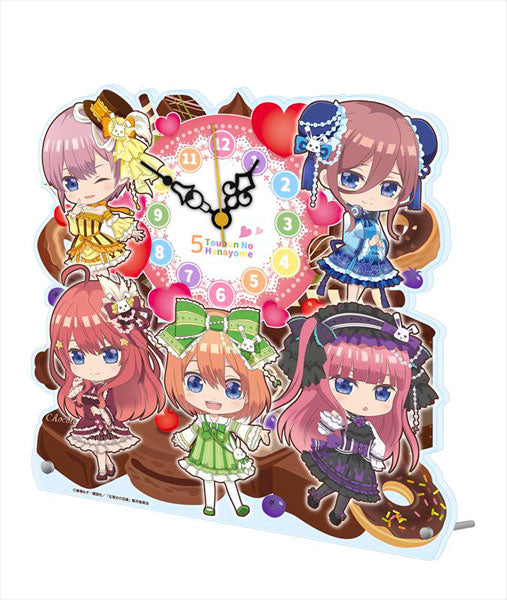 The Quintessential Quintuplets Puchichoko Acrylic Table Clock Lolita ver | animota