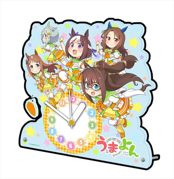 UmaYon Acrylic Table Clock | animota