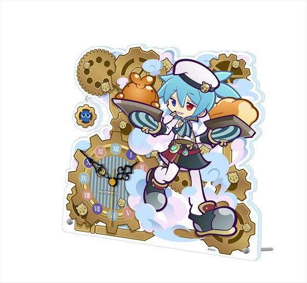 Puyo Puyo Acrylic Table Clock Steam City Sig | animota