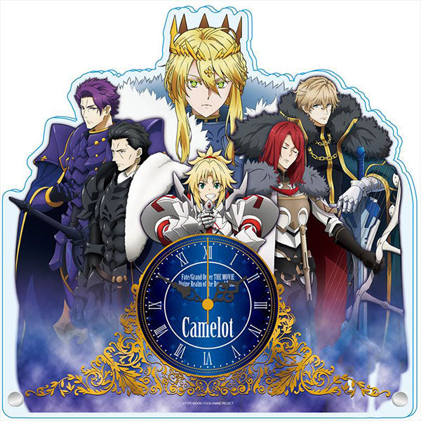 Movie Fate/Grand Order -Divine Realm of the Round Table: Camelot- Acrylic Table Clock Knights of the Round Table | animota