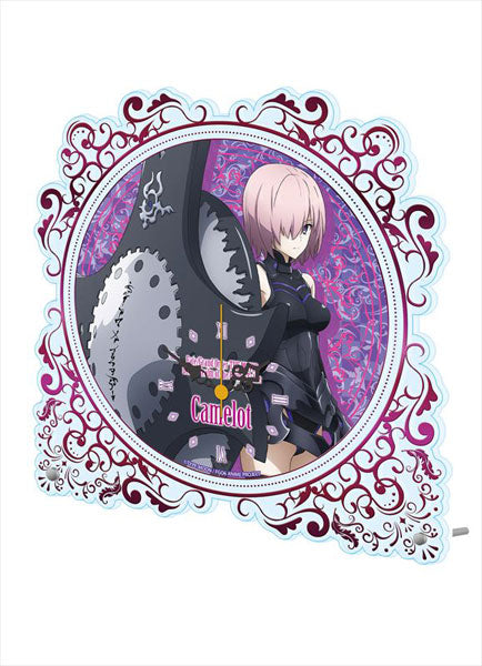 Movie Fate/Grand Order -Divine Realm of the Round Table: Camelot- Acrylic Table Clock Mash Kyrielight | animota
