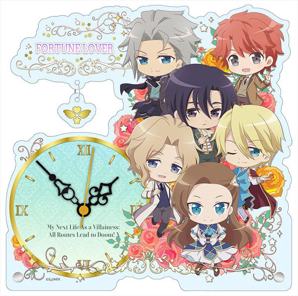 My Next Life as a Villainess: All Routes Lead to Doom! X Petite Choko Acrylic Table Clock A | animota