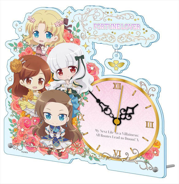 My Next Life as a Villainess: All Routes Lead to Doom! X Petite Choko Acrylic Table Clock B | animota