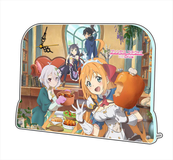 Anime "Princess Connect! Re:Dive" BIG Acrylic Table Clock(Released) | animota