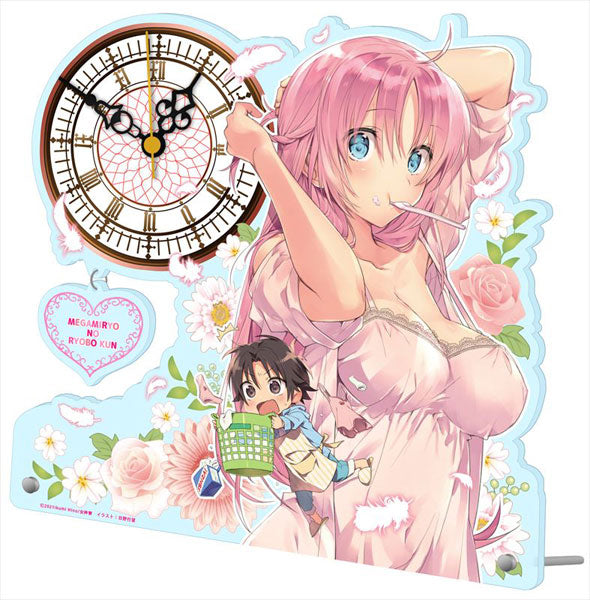 Megamiryou no Ryoubo-kun Acrylic Table Clock | animota