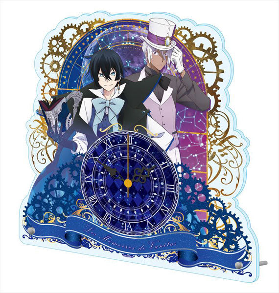 The Book of Vanitas Acrylic Table Clock | animota