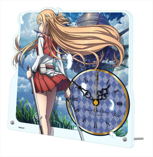 Movie Sword Art Online Progressive: Aria of a Starless Night Acrylic Table Clock | animota