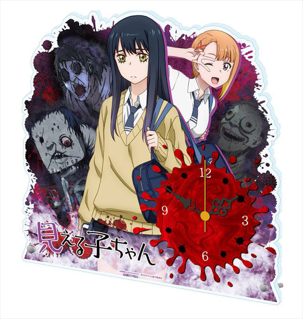 Mieruko-chan Acrylic Table Clock | animota