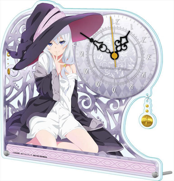 Majo no Tabitabi Acrylic Table Clock New Illustration | animota